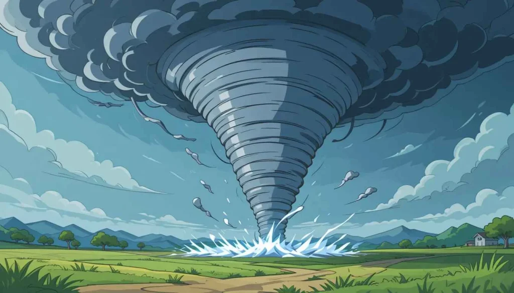 tornado cartoon