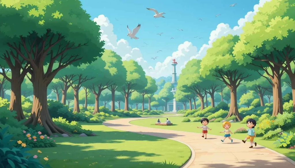 Animated Cartoon Background