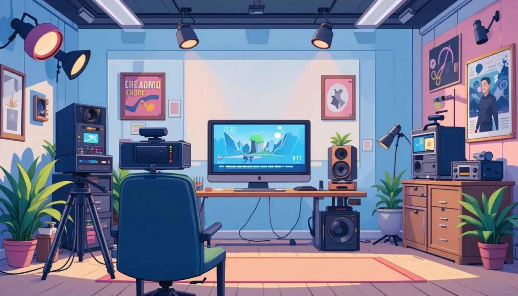 Animated Cartoon Background