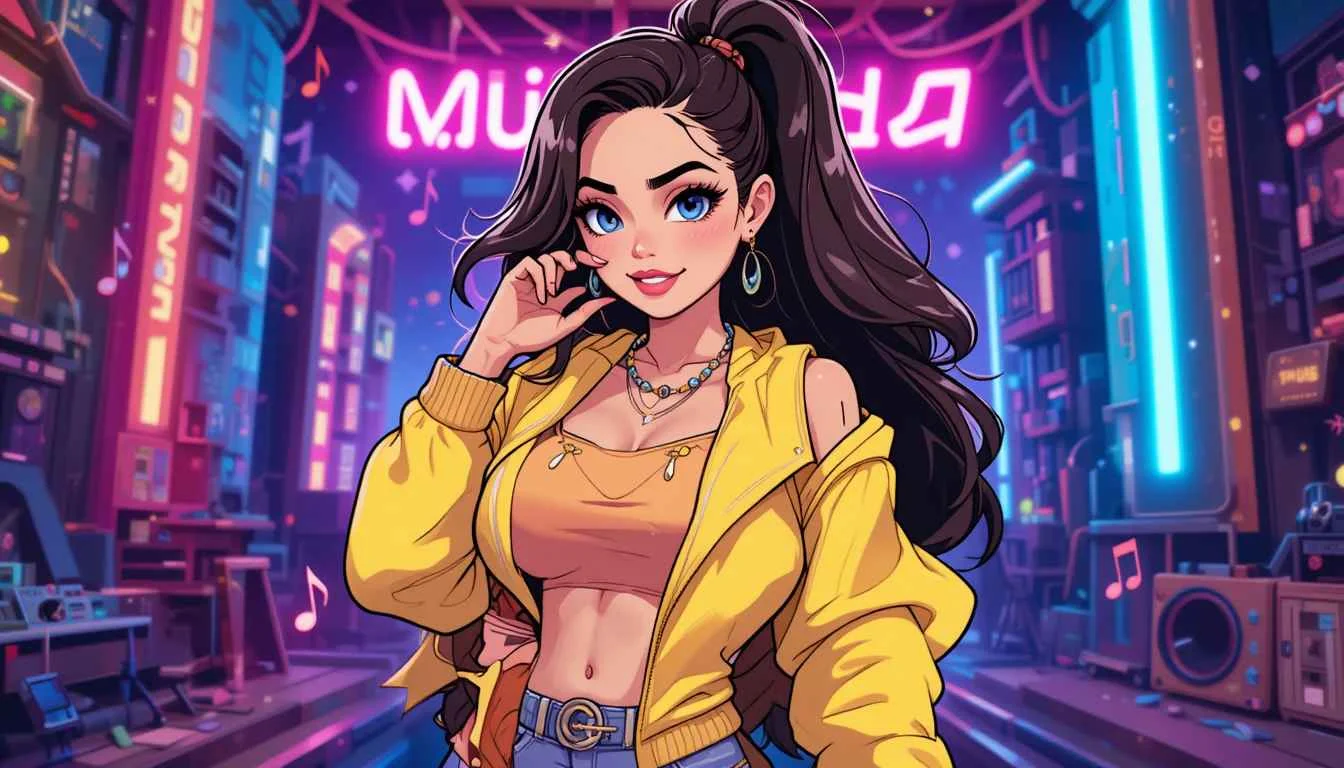Olivia Rodrigo Cartoon